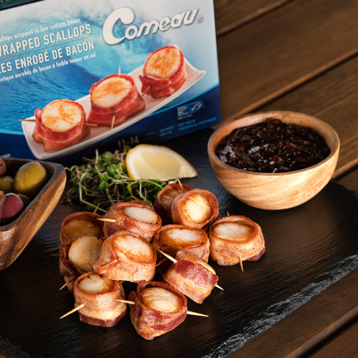 Bacon Wrapped Scallops🍁
