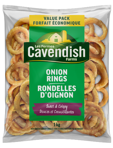 Cavendish Onion Rings sweet and crispy