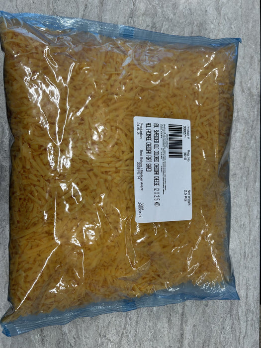 Old Cheddar Shredded Bulk🍁