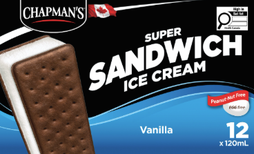 Vanilla Ice Cream Sandwich