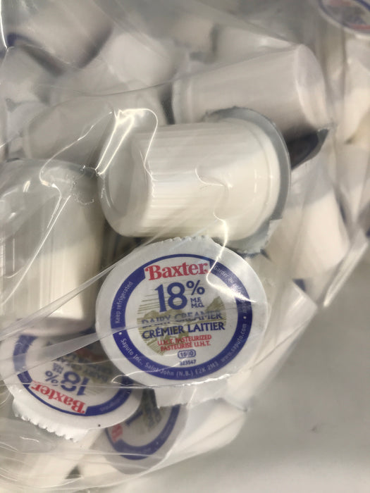 18% Creamers (single serves in a bag)